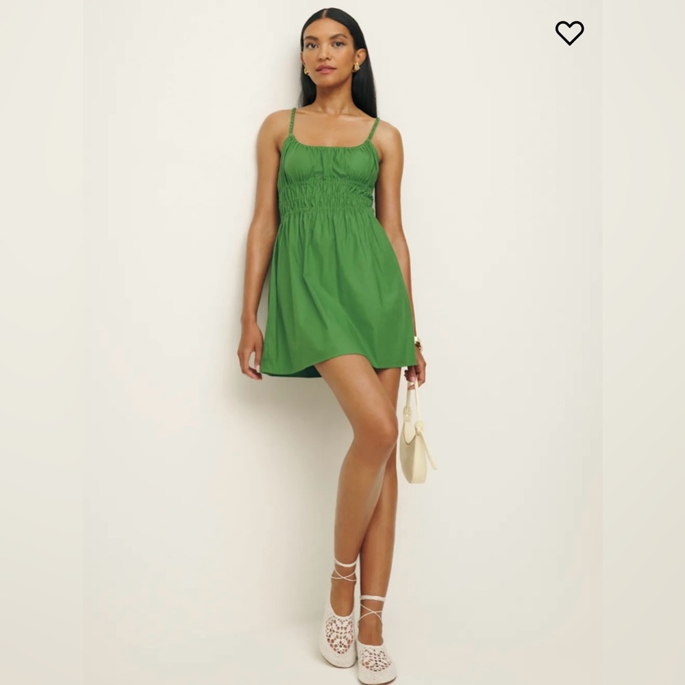 Reformation Kathleen cotton mini dress